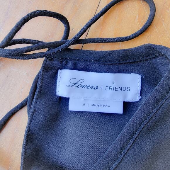 Lovers + Friends Allister Long Sleeve Open Lace Up Back Mini Dress - Picture 5 of 6